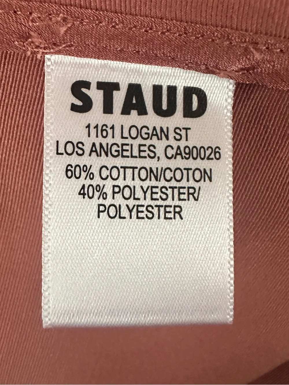 STAUD INGRID DRESS | ROSEWATER - Picture 10 of 11